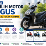 Pelajari edukasi memilih motor bagus untuk kebutuhan harian, lengkap dengan tips, trik, rekomendasi, dan pembahasan praktis.